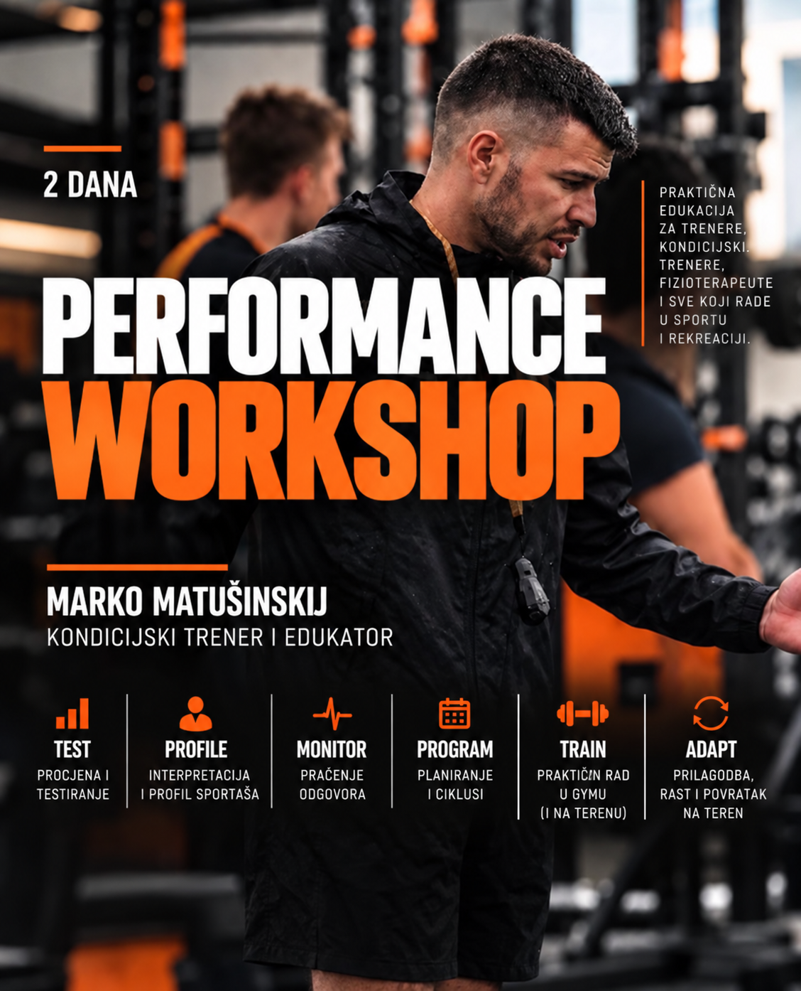 Marko Matušinskij — Performance Workshops